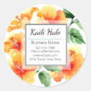 Search for orange hibiscus stickers Flower