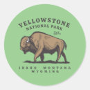 Search for yellowstone park stickers Montana