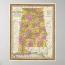 Search for map of alabama art Colour