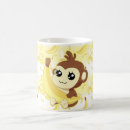 Search for monkey with banana mugs Animal