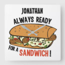 Search for sandwich clocks Funny