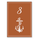 Search for nautical table cards Simple