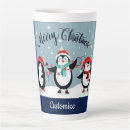 Search for cute blue penguin mugs Snow