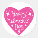 Search for international womans day stickers March 8