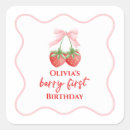 Search for strawberry birthday stickers Coquette