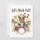 Search for drum birthday invitations Band
