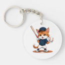 Search for baseball cat key rings Player
