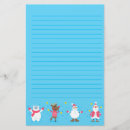 Search for christmas newsletter stationery paper Santa