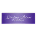 Search for the violet name tags Minimalist