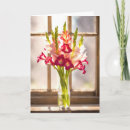 Search for gladiolus flowers cards Red