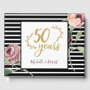 Search for 50th anniversary wedding guest books 50 years