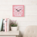 Search for 60s flower clocks Vintage