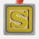 Search for letter s christmas tree decorations Alphabet
