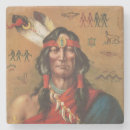 Search for native american coasters Americana
