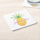 Search for pineapple coasters Tropical