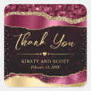 Search for burgundy and gold wedding stickers Glam