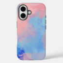 Search for watercolor clouds iphone cases Blue