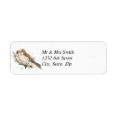Search for sparrow return address labels Bird