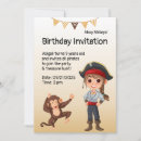 Search for pirate birthday invitations Girl