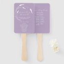 Search for lavender wedding programs Calligraphy