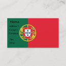 Search for portugal business cards Flag of portugal