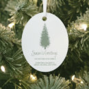 Search for seasons greetings christmas tree decorations Green