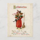 Search for girl witch postcards Vintage