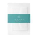 Search for starfish invitation belly bands blue