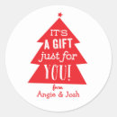 Search for red tree stickers White