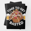 Search for funny turkey wrapping paper Thanksgiving