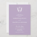 Search for lilac invitations Classic
