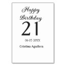 Search for kids birthday party table cards 10 20 30 40