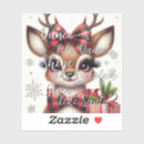 Search for rudolph reindeer stickers Girly