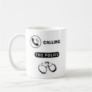 Search for for police mugs Funny