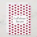 Search for i love you valentines day cards Red and white