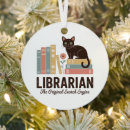 Search for librarian christmas tree decorations Cute