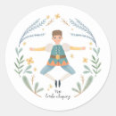 Search for leaping stickers Illustration