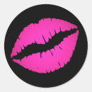 Search for lovely lips stickers Hot pink