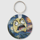 Search for face meme key rings Rage