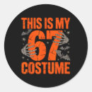 Search for number 67 stickers Six seven meme