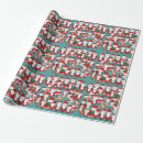 Search for elves wrapping paper Santa claus