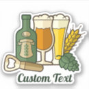 Search for glass of beer stickers Drink