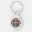 Search for st benedict key rings Catholic