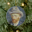 Search for self portrait christmas tree decorations Van gogh