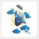 Search for flying owl stickers Moon