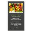 Search for grocery store business cards Fruit