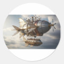 Search for airship stickers Vintage