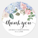 Search for hydrangea thank you stickers Floral