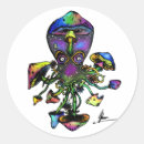 Search for psychedelic mushroom stickers Magic