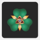 Search for good luck charm stickers Irish